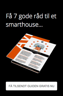 Få gratis smarthouse bolig guide tilsendt pr. mail